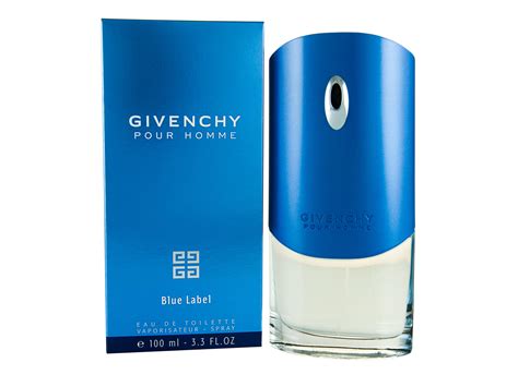 givenchy homme blue label eau de toilette 100 ml|givenchy gentleman aftershave cheapest price.